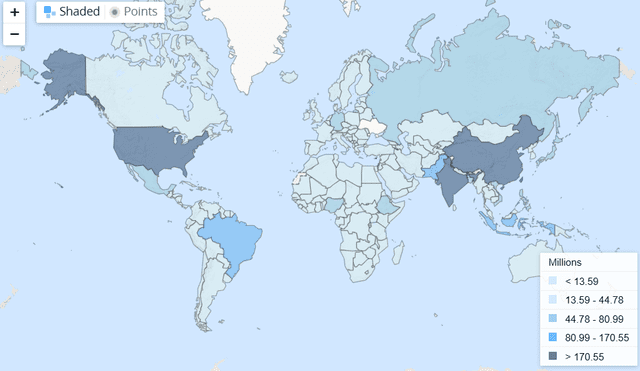 China es el país con mayor fuerza laboral del mundo, superando a países como Estados Unidos. Foto: Banco Mundial   