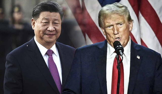 Donald Trump amenaza con un nuevo arancel del 10% sobre importaciones chinas, lo que desencadena una fuerte respuesta de Pekín. China advierte que "nadie ganará una guerra comercial". Foto: composición LR/AFP