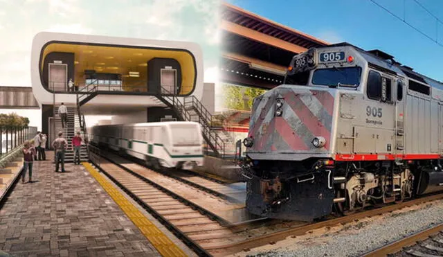 La Municipalidad de Lima anuncia un donativo de 20 locomotoras y 93 vagones de Estados Unidos para el proyecto del Tren Desamparados-Chosica, que conectará el Cercado de Lima con Huarochirí. Foto: composición LR/Difusión