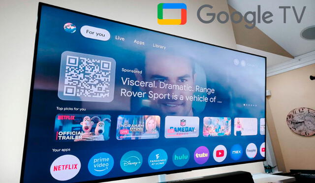 Así lucen los QR interactivos de Google TV. Foto: 9to5google