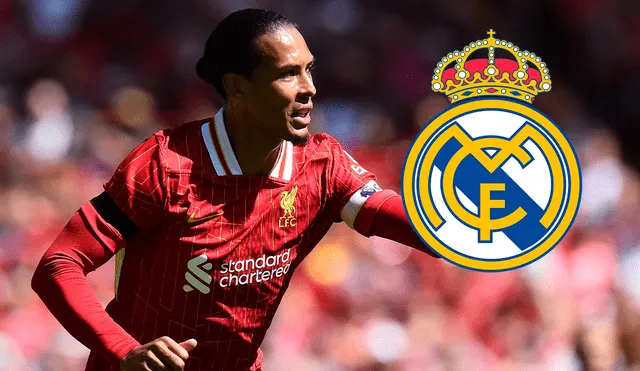 Virgil Van Dijk ha ganado la Champions con Liverpool. Foto: composición LR/AFP