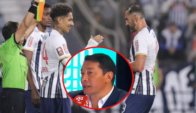 Carlos Galván se pronunció sobre las posibilidades de Paolo Guerrero y Hernán Barcos en Alianza Lima en 2025. Foto: composición LR/Luis Jiménez/GLR/captura de L1 Max