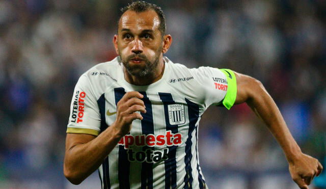 Hernán Barcos fue el goleador de Alianza Lima en el 2024. Foto: GLR.