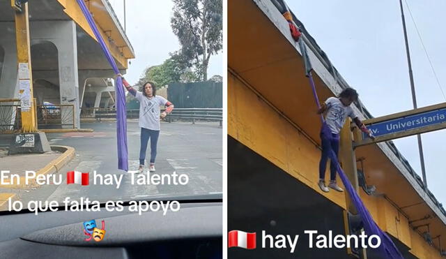 "Me dio vértigo con solo verlo", reccionaron usuarios. Foto: composición LR/ TikTok