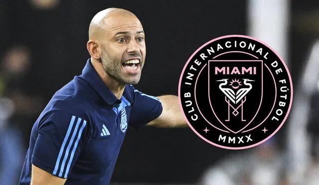 Javier Mascherano debutó como entrenador en la Sub-20 de Argentina y dirigió a la Sub-23 previo a su llegada al Inter Miami. Foto: composición LR/AFP