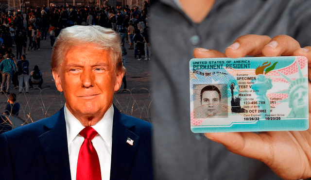 Donald Trump advierte menos flexibilidad en el proceso de la Green Card | Composición: Lr/La República