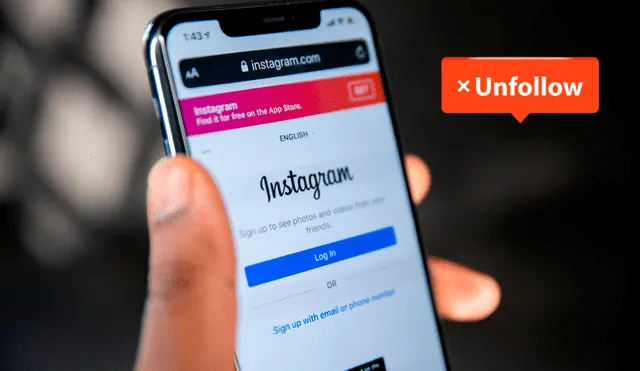 Puedes saber quién te dejó de seguir en Instagram sin necesidad de usar apps adicionales. Foto: difusión