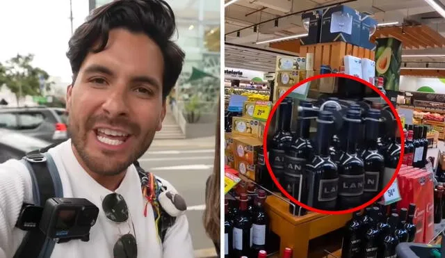 Un youtuber venezolano quedó sorprendido con supermercado peruano y compara productos con los de Chile. Foto: composición LR / captura YouTube