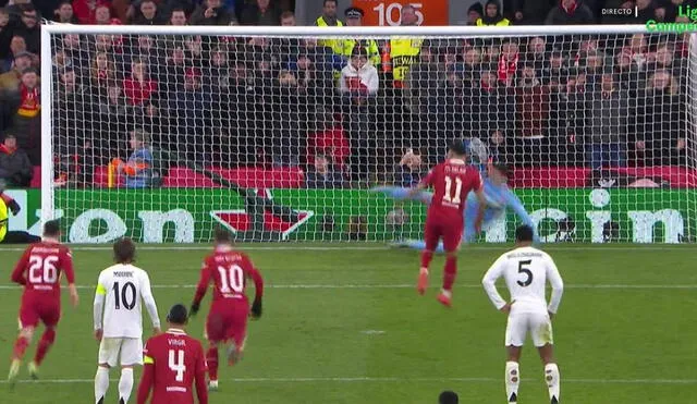 El fallo de Salah mantiene al Real Madrid con vida frente al Liverpool por la fecha 5 de la Champions League. Foto: captura