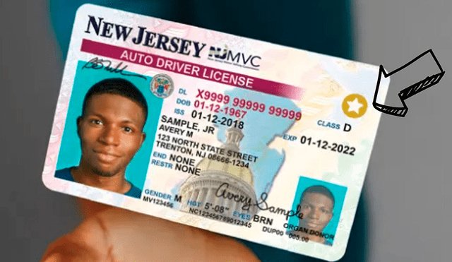 Así luce el Real ID en Nueva Jersey. Además, brinda diversos requisitos para los inmigrantes.