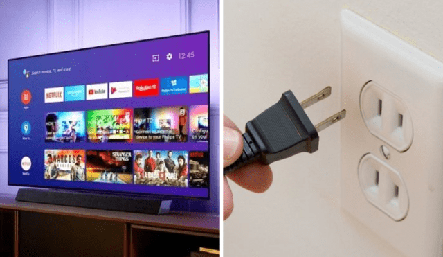 Desconectar un Smart TV de forma repentina puede afectar sus sistemas internos. Foto: Composición LR | La Gaceta | Cooperativa Calf.