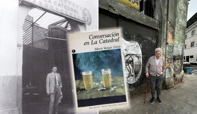 Mario Vargas Llosa regresó al escenario de su famosa novela 'Conversación en La Catedral'. Así luce hoy el ex bar 'La Catedral', lugar que inspiró su emblemática obra. Foto: composición LR / Twitter