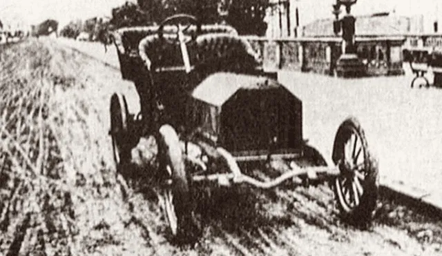 Primer carro de América Latina. Fue exactamente en 1908 que el primer vehículo de origen latino arrancó motor. Foto: Science Bites