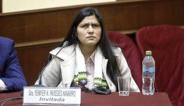 Yenifer Paredes se encuentra siendo investigado por el presunto delito de investigación criminal | Foto: La República