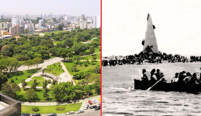 El Campo de Marte fue un lugar de reunión familiar desde antaño. Foto: Composición LR / Lima Gris.