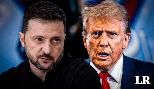 Zelensky, ha lanzado una contundente advertencia sobre la escalada militar del presidente ruso. Foto: composición LR/AFP