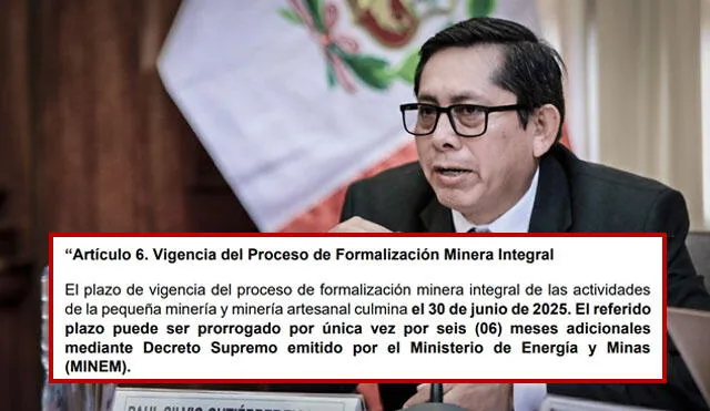 Paúl Gutiérrez compartió nueva versión de predictamen. (Foto composición: La República).