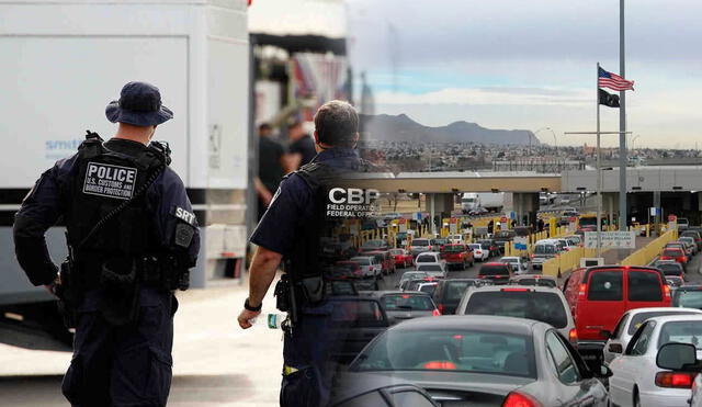 La CBP ha implementado tecnología avanzada en los puertos de entrada para mejorar la eficiencia y seguridad de las operaciones, como sistemas de reconocimiento facial y escáneres de carga. Foto: composición LR/El Tiempo/ Telemundo