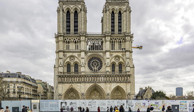 Notre Dame es patrimonio cultural e hito de la historia. Foto: EFE