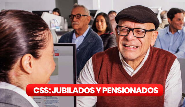 Los jubilados y pensionados de la CSS pueden realizar consultas sobre los pagos de diciembre a través de los canales oficiales de la institución. Foto: composición LR