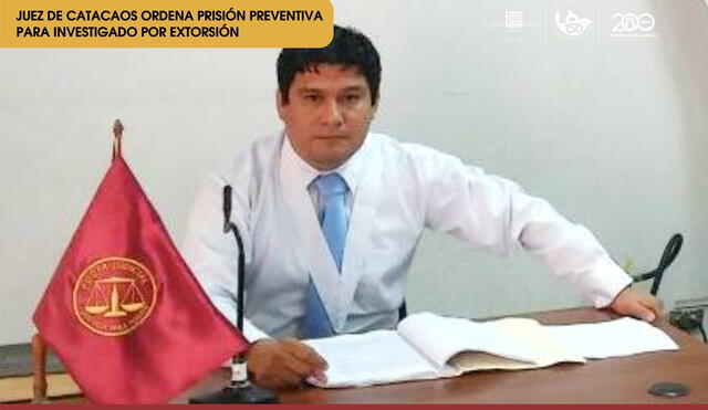 José Henrry Timaná Yovera, de 28 años, será internado en Piura por nueve meses mientras se define su situación legal en un caso de extorsión. Fuente: Difusión.