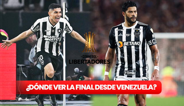 La final entre Botafogo y Atlético Mineiro se jugará en el Monumental de River Plate a las 4.00 p. m. (hora de Venezuela). Foto: composición LR