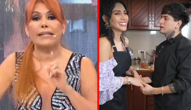 Magaly Medina en contra de Leysi Suárez por lucirse con streamer ‘Diealis’. Magaly ATV