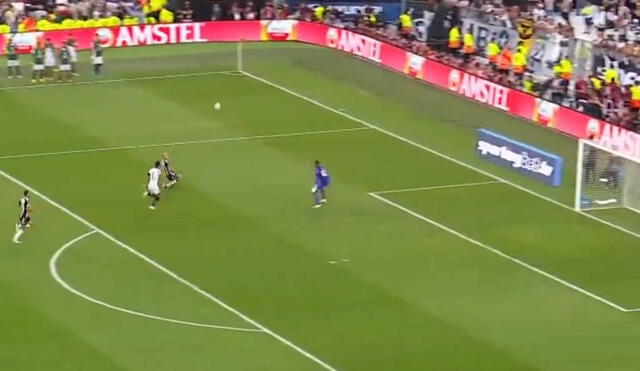 Eduardo Vargas falló el 2-2 de Atlético Mineiro ante Botafogo en el Más Monumental. Foto: captura/ESPN