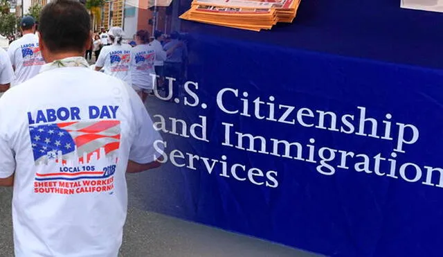 Los trabajadores inmigrantes tendrán nuevos beneficios en Estados Unidos. Foto: composición LR/AFP