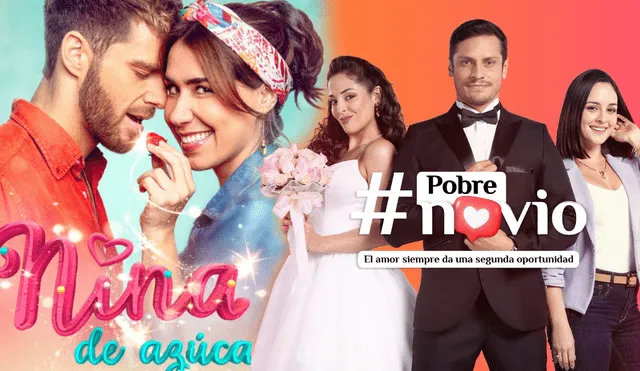 'Nina de azucar' vs. 'Pobre novio' se disputan la audiencia del público peruano. Foto: composición LR/Latina/América