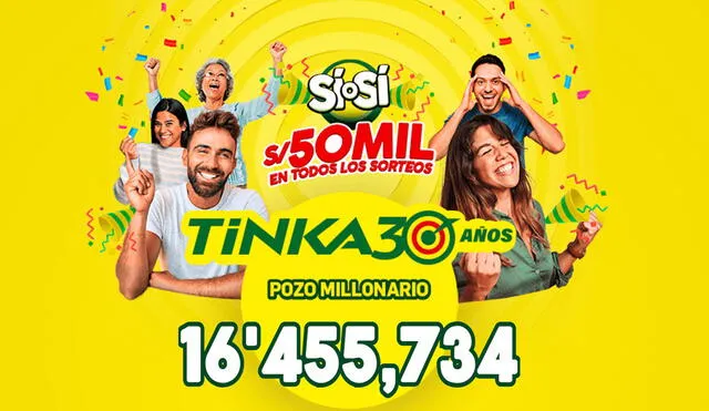 La Tinka se juega todos los miércoles y domingos. Foto: Intralot