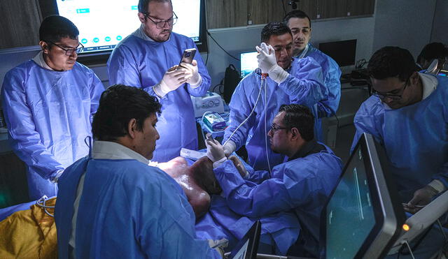 La técnica de embalsamamiento Thiel mantiene la flexibilidad de los tejidos de los cadáveres para simulación quirúrgica. Foto: John Reyes / La República