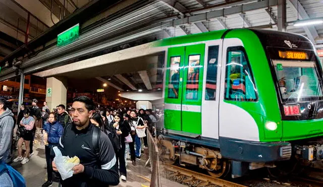 Línea 1 del Metro de Lima aumentará la frecuencia de su servicio a fin de optimizar el viaje de sus usuarios/Composición LR/Foto: LR