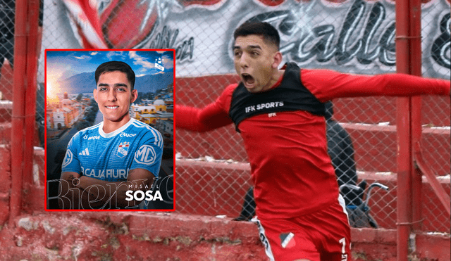 Misael Sosa llega a Sporting Cristal desde Deportivo Maipú, club que juega en la segunda división de Argentina. Foto: composición LR/Deportivo Maipú/Sporting Cristal