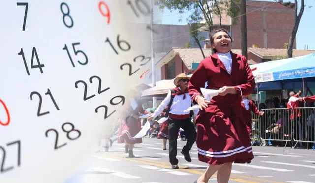 Ciudadana disfrutando de un día no laborables dispuesto así por el calendario oficial. Foto: Composición LR/Andina.