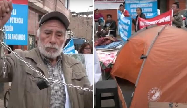 Los ciudadanos de esta zona piden a Rafael López Aliaga que los escuche para llegar a una solución. Foto: Captura