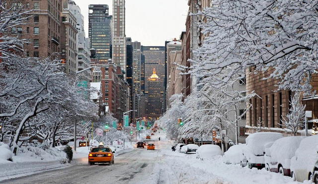 El patinaje sobre hielo en el Rockefeller Center es una de las actividades más populares durante el invierno en la ciudad.Foto: Turismo en Nueva York