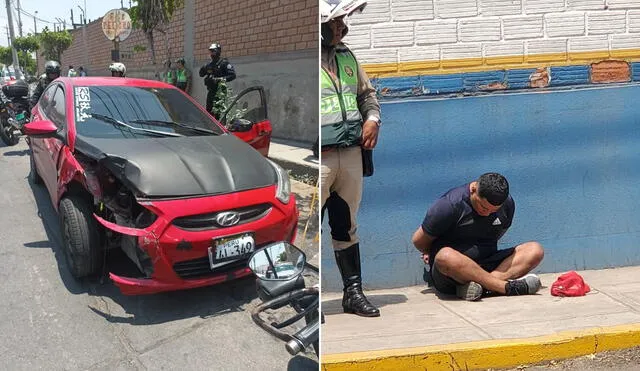 La policía desplegó una persecución tras el asalto a un joven almacenero, logrando capturar a uno de los delincuentes y recuperar el vehículo utilizado en el crimen. Foto: Leonela Aquino/LR