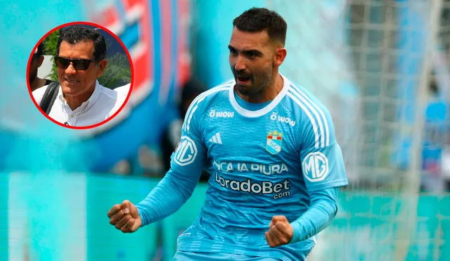 Tras confirmar la renovación de Cauteruccio, Zevallos aseguró que Sporting Cristal tiene un plantel competitivo. Foto: composición de LR/Luis Jiménez