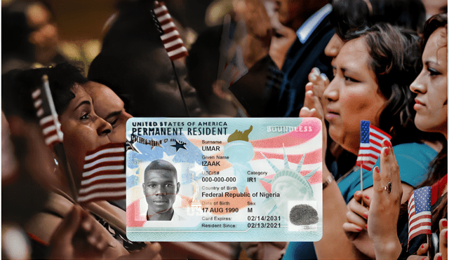 El proceso de naturalización no solo permite obtener nuevos derechos, sino también brinda la seguridad legal de ser considerado ciudadano americano con la Green Card vencida. Foto: composición LR/Univisión