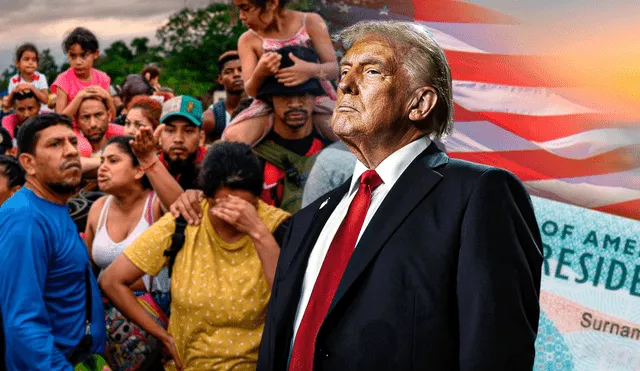 Donald Trump prometió eliminar la naturalización para los menores que sean inmigrantes en su gobierno. Foto: composición LR/difusión