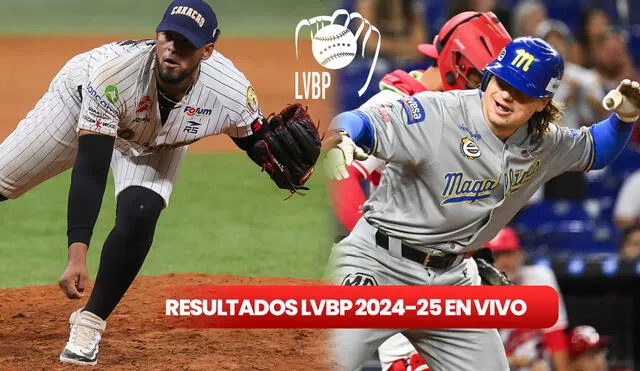 La LVBP 2024-25 inicia la novena semana de su temporada regular. Foto: composición LR / LVBP