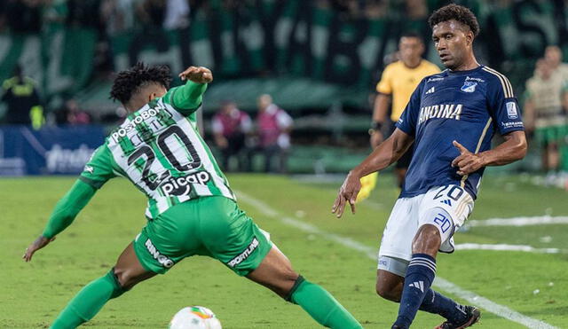 Millonarios es puntero del grupo A y Nacional es el segundo. Foto: composición GLR.