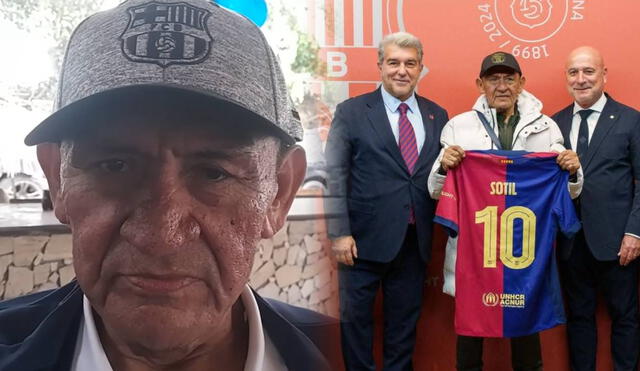 Hugo Sotil fue jugador del Barcelona desde 1973 hasta 1977, proveniente del Deportivo Municipal. Foto: composición LR/captura/Barcelona