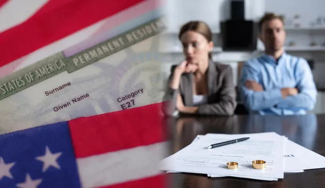 Obtener una green card por matrimonio permite a un cónyuge extranjero vivir y trabajar legalmente en los Estados Unidos. Foto: composición LR/Freepik/GQ