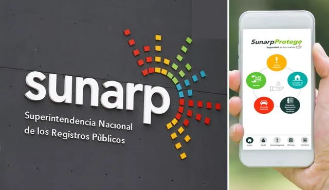 Con la finalidad de prevenir el fraude inmobiliario, Sunarp lanzó su aplicación en septiembre de 2021. Foto: Andina/Sunarp/Composición LR