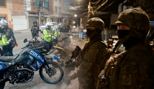 El ataque ha sido atribuido a un grupo armado organizado conocido como los Sao-Box. Foto: composición LR/David Diaz Arcos/Policía Ecuador