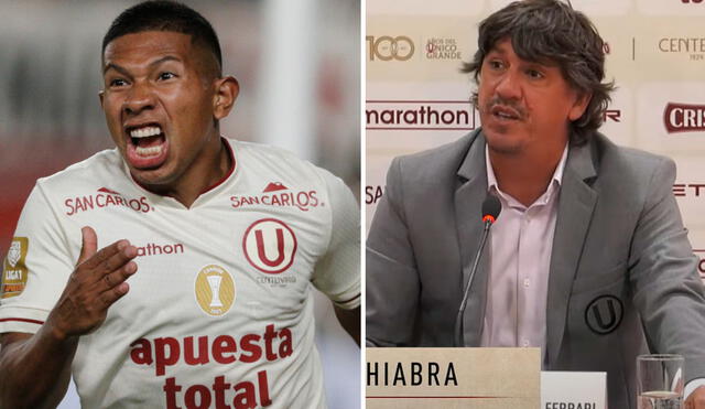 Edison Flores logró el bicampeonato nacional con Universitario. Foto: composición GLR.