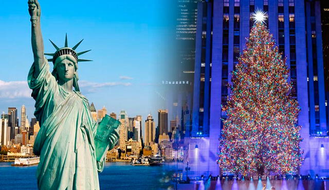 El encendido del árbol del Rockefeller Center se realiza anualmente el primer miércoles después de Acción de Gracias. Foto: composición LR/ Mundo Deportivo / NY