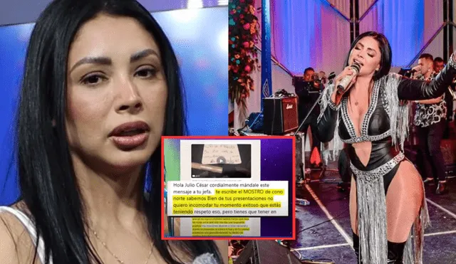 Pamela Franco revela que es víctima de extorsión. Foto: Composición LR/Exitosa/ATV